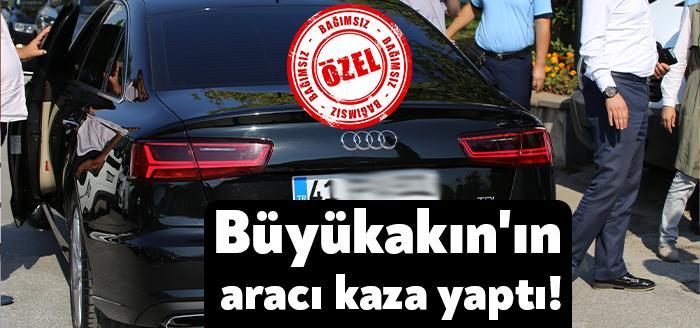 Kocaeli Büyükşehir Belediye Başkanı Tahir Büyükakın'ın makam aracı Ankara dönüşü