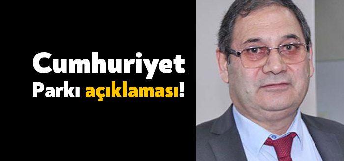 Kocaeli Haber - SARBAŞ Genel Müdürü Nihat Değer Cumhuriyet Parkı içerisinde