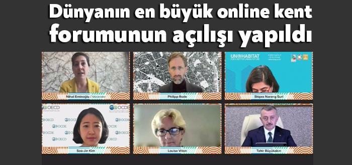 Kocaeli Büyükşehir Belediye Başkanı Tahir Büyükakın, çözüm üreten kentlerin ele
