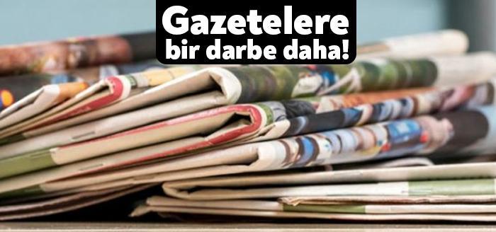Cezalarla reklam gelirleri kesilen basına Meclis’teki “vergi torbasıyla” bir darbe