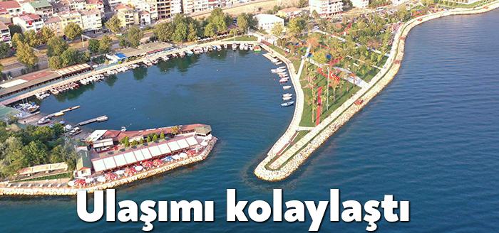 Kocaeli Haber- Kocaeli Büyükşehir tarafından Hereke sahiline yapılan 15 metre