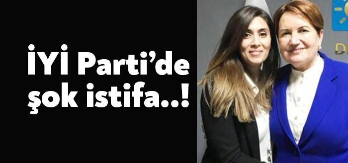 İYİ Parti Kandıra İlçe Başkanı Hilal Kübra Altınay istifa etti.