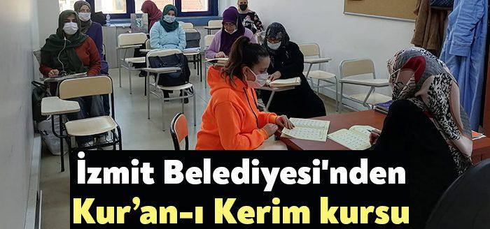 Kocaeli Haber-İzmit Belediyesi ile Halk Eğitim Müdürlüğü işbirliğinde Kur’an kursları