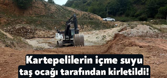 Kartepe İlçesi, Suadiye ve Çepni Mahallerinden gelen suda koku ihbarı