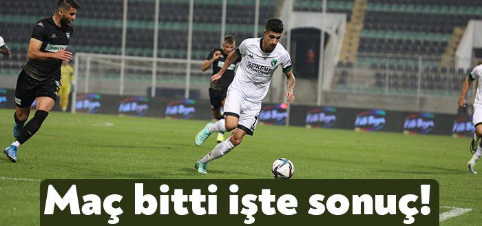 Kocaeli Haber- 1.Lig temsilcimiz Kocaelispor, bugün Denizlispor deplasmanında 1-1 berabere