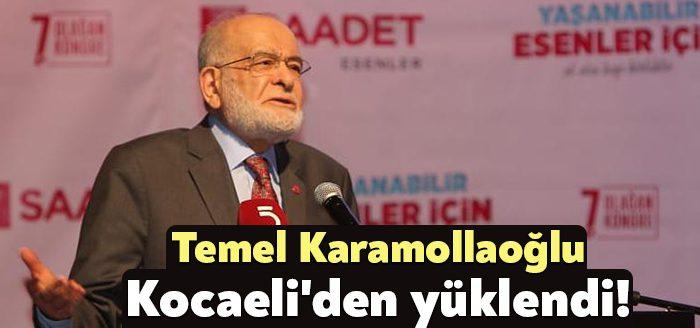 Kocaeli Haber- Saadet Partisi Genel Başkanı Temel Karamollaoğlu, Saadet Partisi