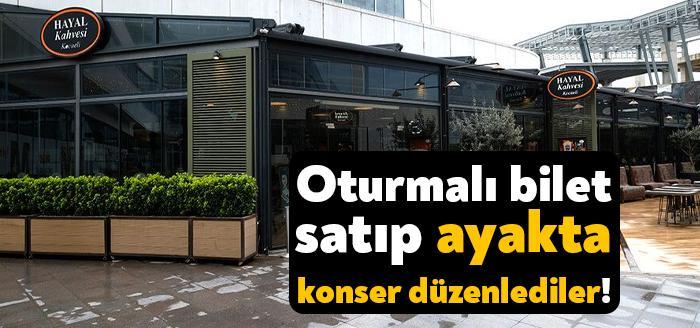 Kocaeli’nin en büyük eğlence mekanı olan Hayal Kahvesi’nde Zeynep Bastık