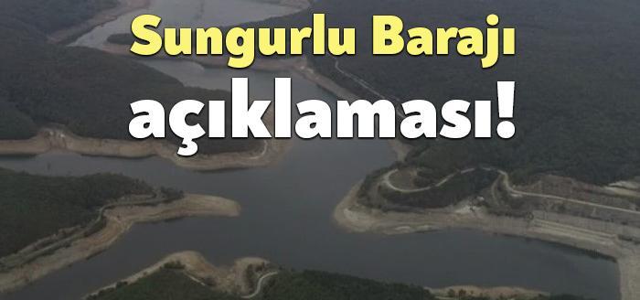 Kocaeli Mimarlar Odası, Sungurlu Barajı için bir açıklama yayımladı. Açıklamada,