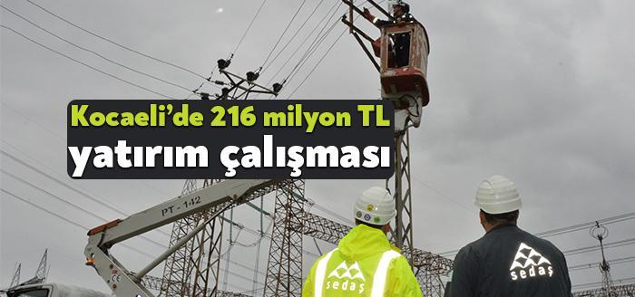 SEDAŞ’ın Kocaeli’ne bağlı 11 ilçesinde yıl sonuna kadar tamamlanması planlanan