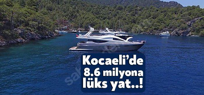Kocaeli Haber - Numarine markasının 78 FLY modeli olan yat,