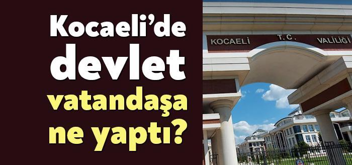 Kocaeli Haber- Kocaeli Valiliği’ne bağlı ekiplerin bir hafta içerisinde vatandaşların