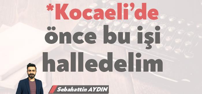 “Onlarca sorun say” deseniz sayılır. Herkes beklentisini dile getirse Kocaeli’den