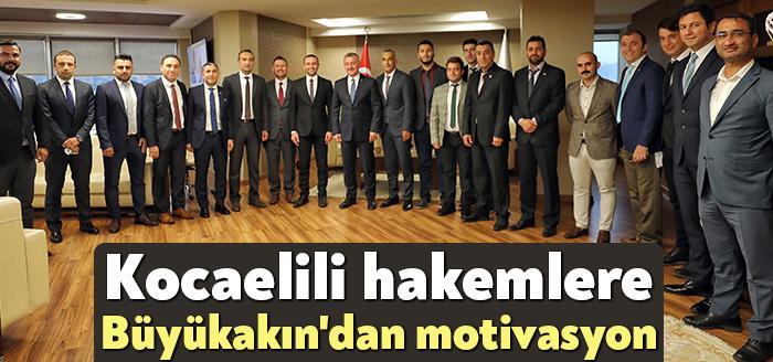 Kocaeli Haber- Kocaeli Büyükşehir Belediye Başkanı Tahir Büyükakın, Kocaeli Hakem