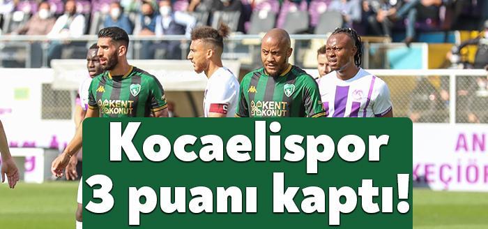 Kocaeli Haber- 1. Lig temsilcimiz Kocaelispor, bugün Keçiörengücü’ne misafir oldu.