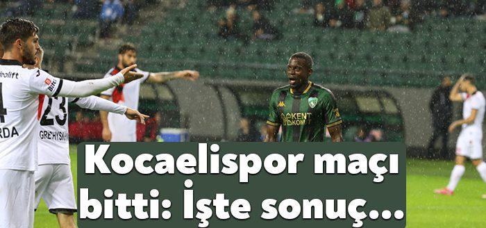 Kocaeli Haber- 1. Lig temsilcimiz Kocaeslipor, Kocaeli Stadyumu’nda misafir ettiği