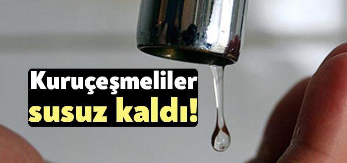 İzmit Kuruçeşme Mahallesi'nde birçok sokakta su kesintisi sorunu yaşandı. Kesintilerin