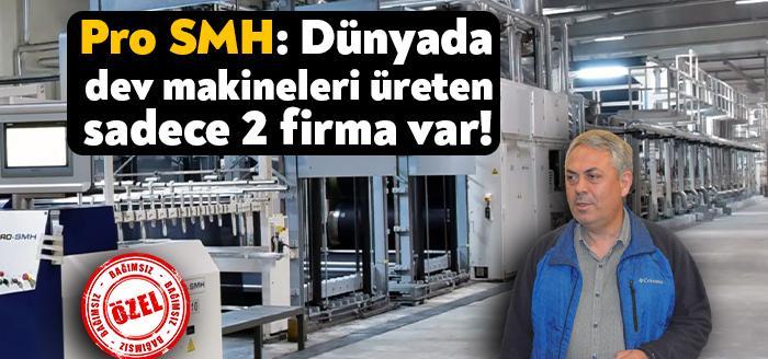 Kocaeli’nin Gölcük ilçesinde kurulu Pro SMH firması dokuma ön hazırlık