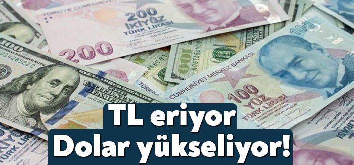 Merkez Bankası'nın yüksek enflasyona rağmen sert faiz indirimlerine gitmesiyle 9,54'e