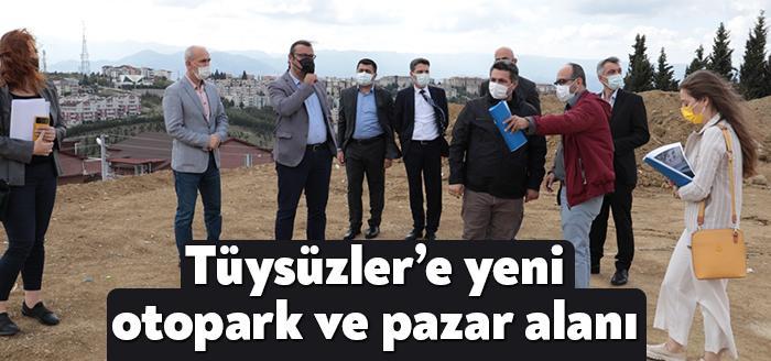 Kocaeli Haber- İzmit Belediyesi Tüysüzler Mahallesi’nde bulunan toprak alanı düzenleyerek