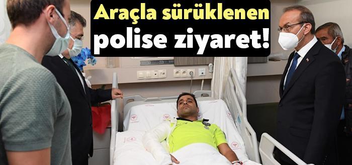 Kocaeli Haber- Kocaeli’nin İzmit ilçesinde trafik denetimi yaparken araçla kaçan