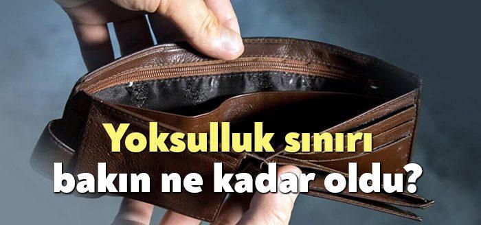 Aylık açlık-yoksulluk sınırı verilerini açıklayan Türk-İş, ekimde dört kişilik bir