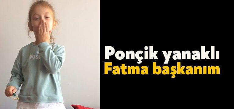 Kocaeli Haber-Minik bir kız çocuğu çektiği videoda "Ponçik yanaklı Fatma