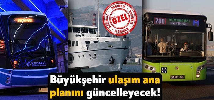 Kocaeli Büyükşehir Belediyesi ulaşım ve lojistik ana planını güncellemek için