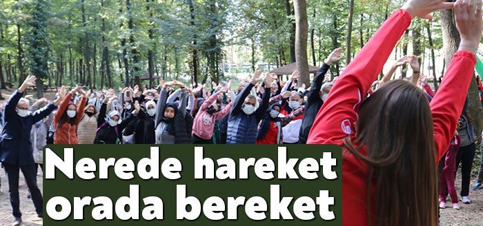 Kocaeli Haber-Dünya Yürüyüş Gününde Ormanya’da düzenlenen etkinliğe katılanlar daha sağlıklı