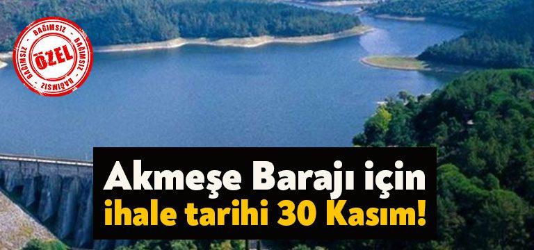 Kocaeli Haber - Akmeşe Barajı Proje Yapım ön yeterlilik İhalesi
