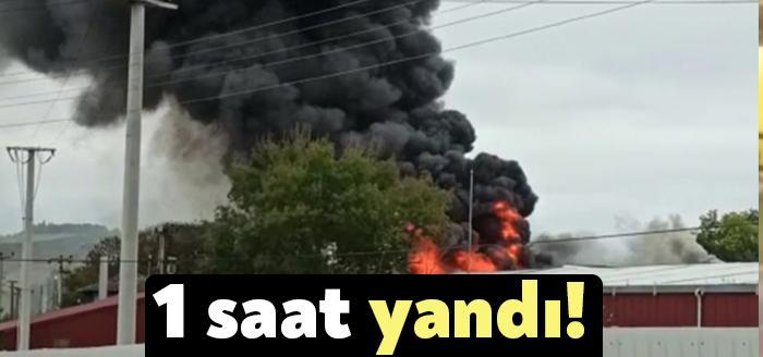 Kocaeli Haber- Kocaeli'nin Kandıra ilçesinde raf sistemleri üretimi yapılan bir fabrikada