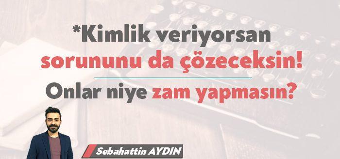 Türkiye Cumhuriyeti kimliği taşıyan herkes, eşit haklardan faydalanmalıdır. Bu ülkede