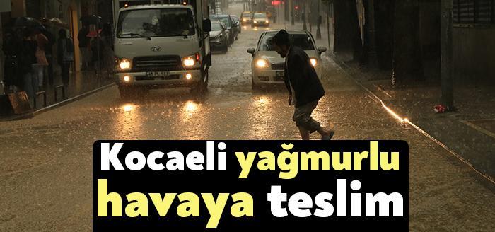 Kocaeli Haber- Kocaeli'de hava sıcaklığı düşüyor. Yağmurlu hava ise etkisini