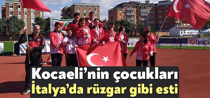 Kocaeli Haber-Kocaeli Büyükşehir Belediye Kağıtspor’un Dünya Şampiyonu sporcuları engelleri aşmaya