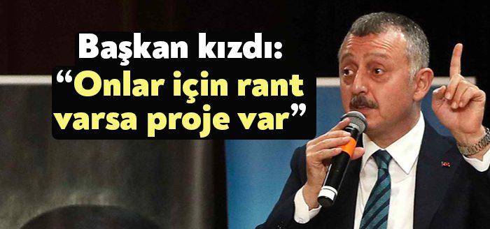 Kocaeli Haber- “Diyorlar ki projeye sözümüz yok. Tabi, orada rekabet