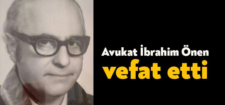 Kocaeli Haber- Kocaeli Barosu'nun eski avukatlarından İbrahim Önen hayatını kaybetti.