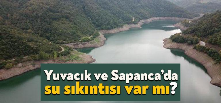 Sakarya'nın su ihtiyacını karşılayan Sapanca Gölü ile Kocaeli'nin su ihtiyacının