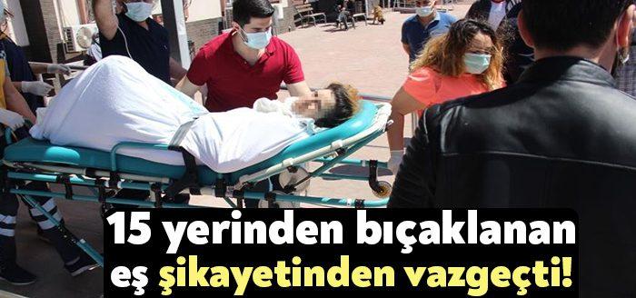 Kocaeli'de kıskançlık sebebiyle tartıştığı eşini önce boğmaya çalışan, sonrasında 15