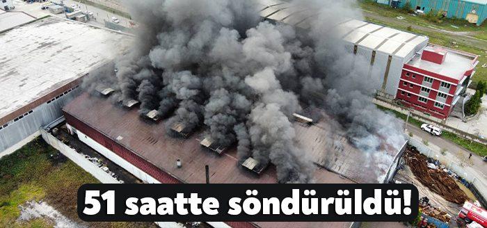 Kocaeli Haber- Kocaeli‘nin Kartepe ilçesinde bir fabrikada yangın çıktı. Fabrikadaki