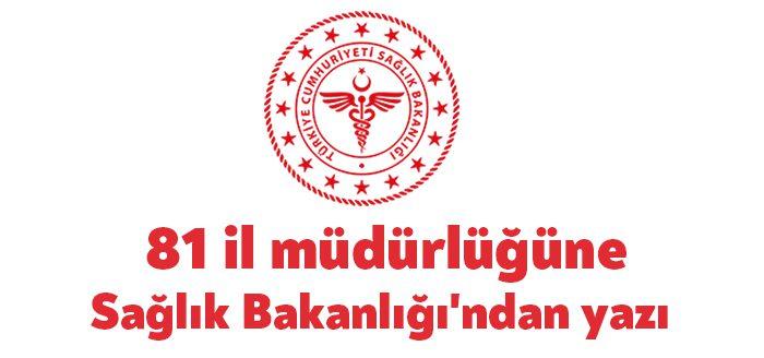Kocaeli Haber- Sağlık Bakanlığı, 81 İl Sağlık Müdürlüğüne gönderdiği “Uzmanlık