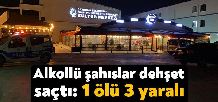 Kocaeli Haber - Kocaeli’nin Çayırova ilçesinde alkollü 2 şahıs, girdikleri