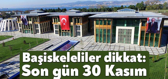 Kocaeli Haber-Başiskele Belediyesi, ilçedeki mükelleflere önemli hatırlatmada bulunarak Emlak ve