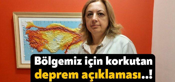 Kocaeli Haber - Prof. Dr. Fadime Sertçelik, Düzce'de meydana gelen