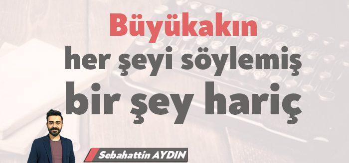 Kocaeli siyasetinde ya da Kocaeli siyasetinin Cumhur İttifakı ayağında söylediği
