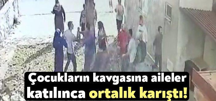 Kocaeli Haber- Kocaeli'de çocuklar arasında çıkan kavgaya aileler de dahil