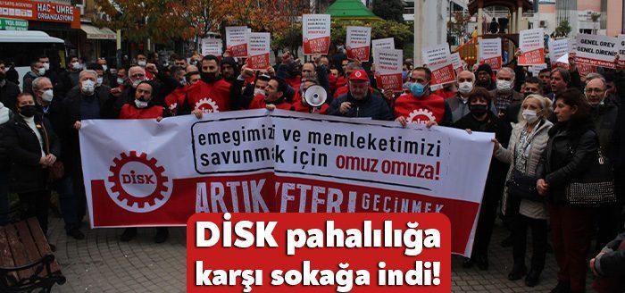 Kocaeli Haber - Devrimci İşçi Sendikaları Konfederasyonu (DİSK) üyeleri Kocaeli'de
