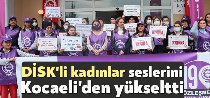Kocaeli Haber- Kadına yönelik şiddetin son bulması için İşyerinde Şiddet