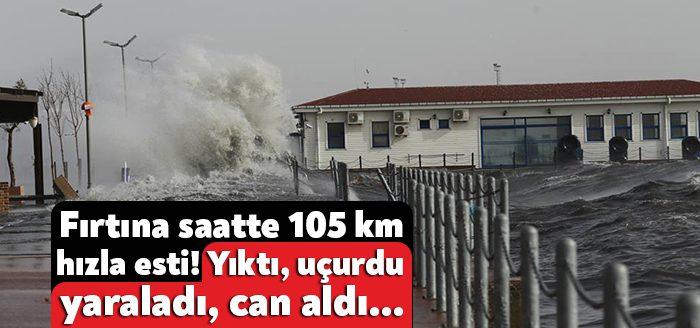 Kocaeli Haber - Kocaeli Valiliği 2 gündür etkisini sürdüren fırtına