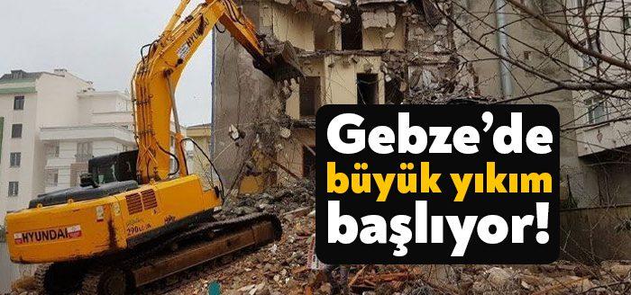 Kocaeli Haber – Gebze Belediyesi ilçe genelinde yer alan metruk
