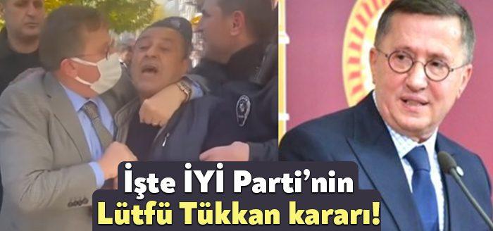 Kocaeli Haber- İYİ Parti, şehit yakınına küfreden Lütfü Türkkan'ı grup
