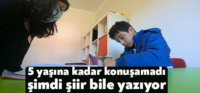 Kocaeli Haber-Gelişim geriliği sebebiyle konuşamayan 11 yaşındaki İlker Yasin, aldığı